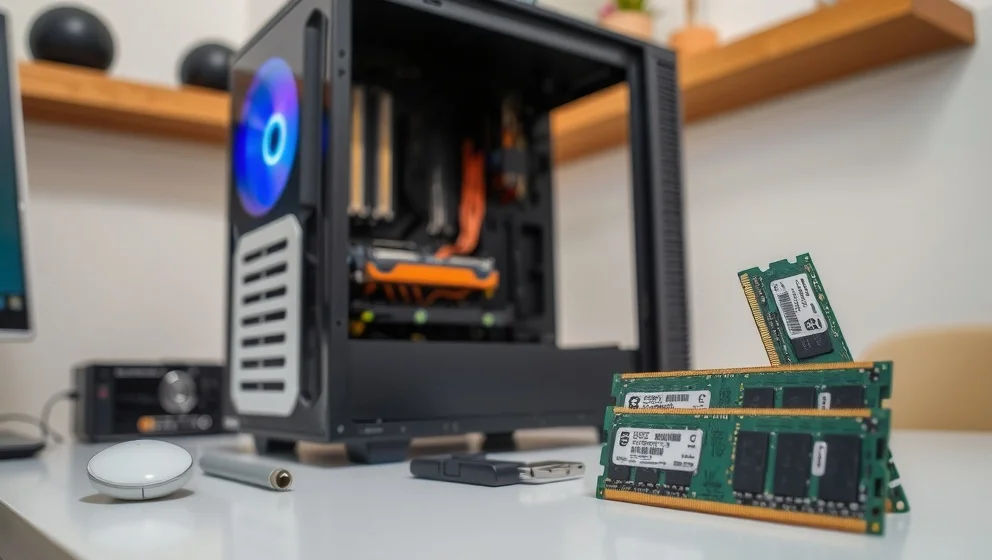 Hur byter man RAM minne på en dator