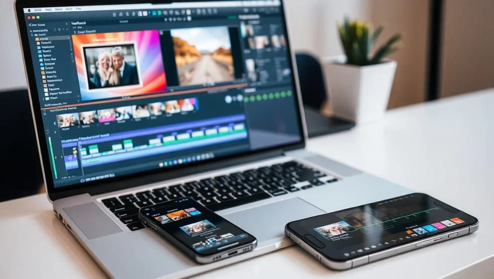 Hur du skapar innehål med en media creation tool