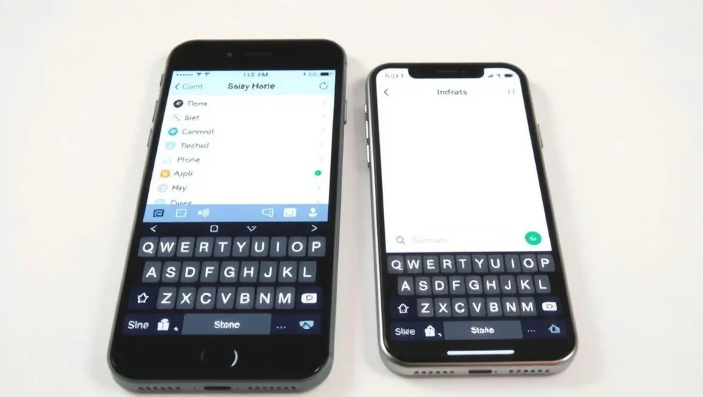 Större tangentbord för iPhone fungerar det