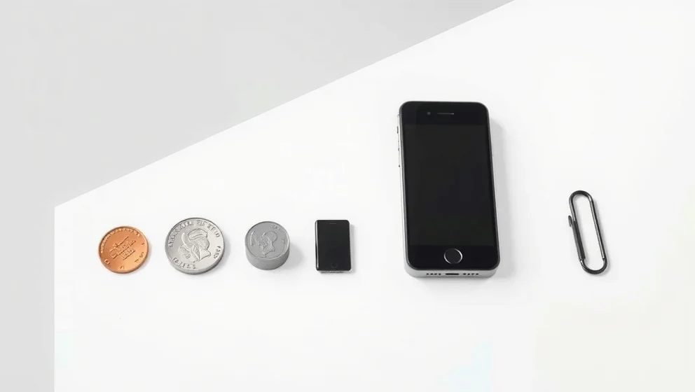 Världens minsta telefon väger bara några gram